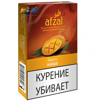 Табак для кальяна Afzal Mango (Афзал Манго) 40г Акцизный - фото 1 Табак для кальяна Afzal Mango (Афзал Манго) 40г Акцизный - фото 1